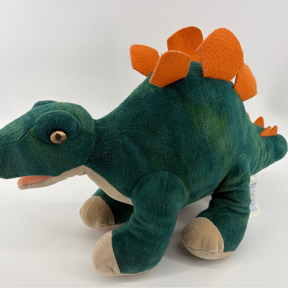 Build-A-Bear‎ Green Stegosaurus 18" Dinosaur Plush Toy Stuffed Animal 2019